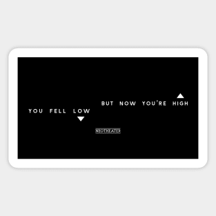 Fell Low Sticker